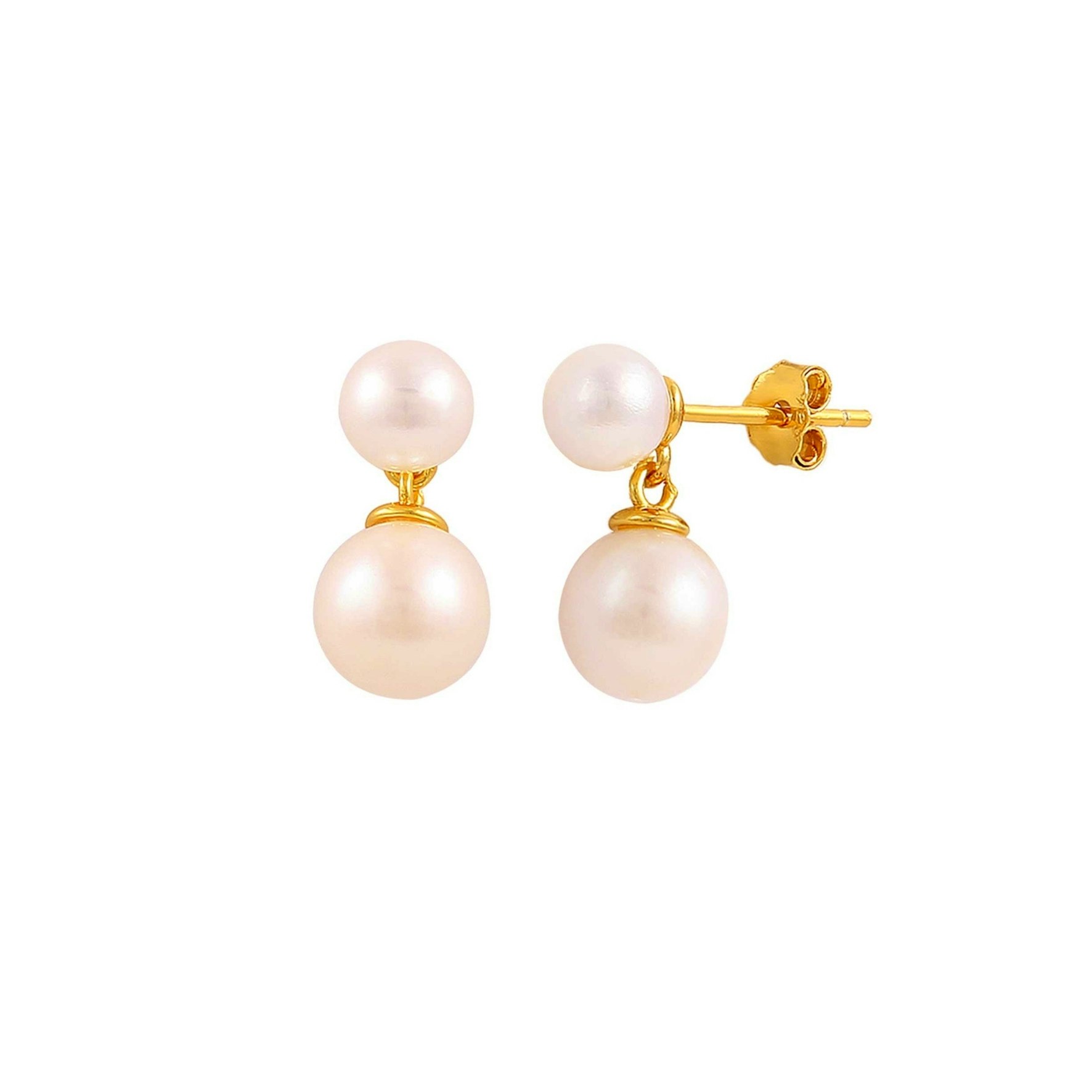 Aurelia Earrings z Hultquist Copenhagen v Pozlacené stříbro sterling 925