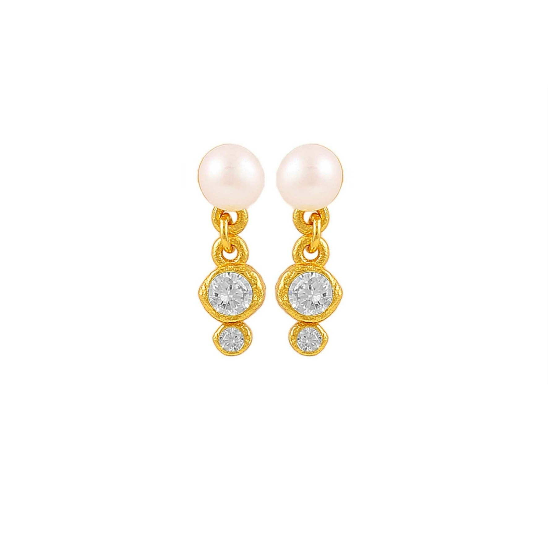 Elowen Earrings z Hultquist Copenhagen v Pozlacené stříbro sterling 925