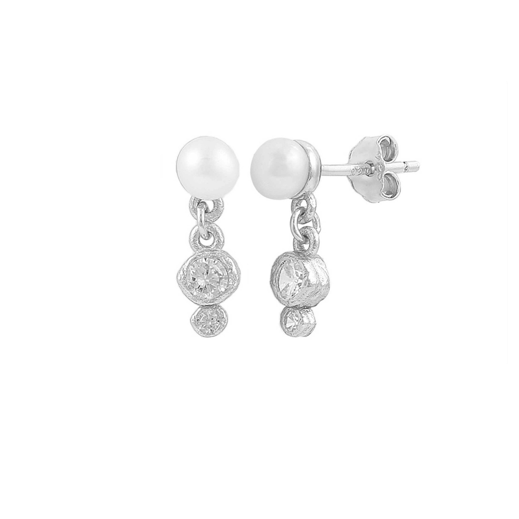Elowen Earrings de Hultquist Copenhagen dans Argent Sterling 925