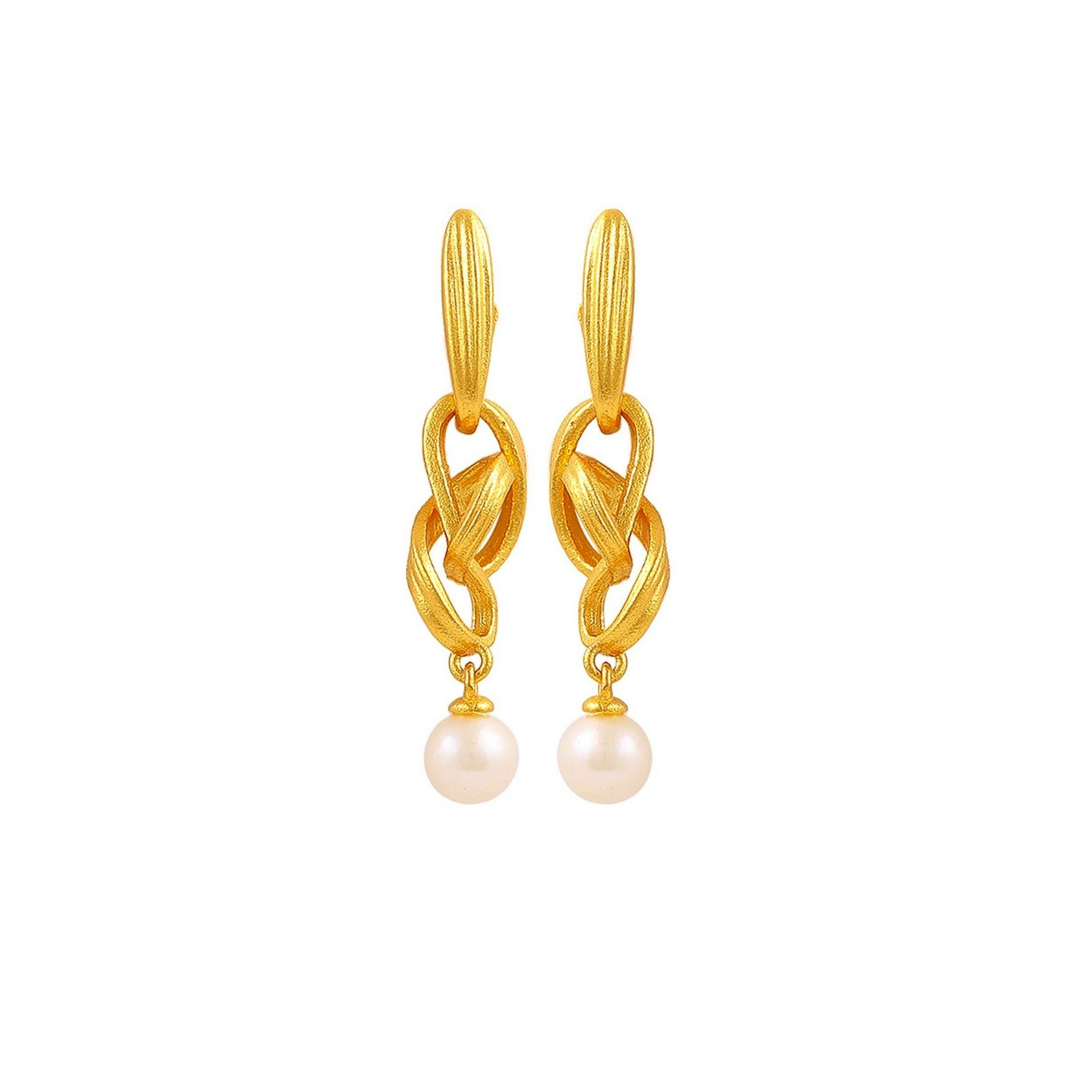 Tiril Earrings z Hultquist Copenhagen v Pozlacené stříbro sterling 925