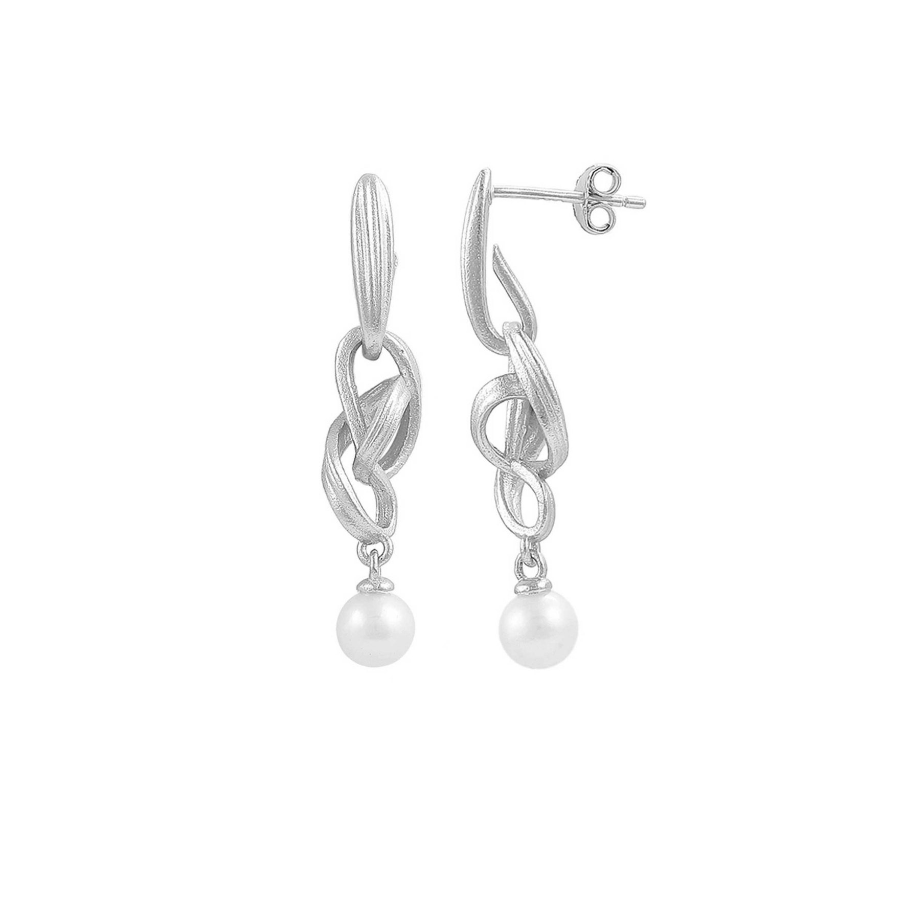 Tiril Earrings de Hultquist Copenhagen dans Argent Sterling 925