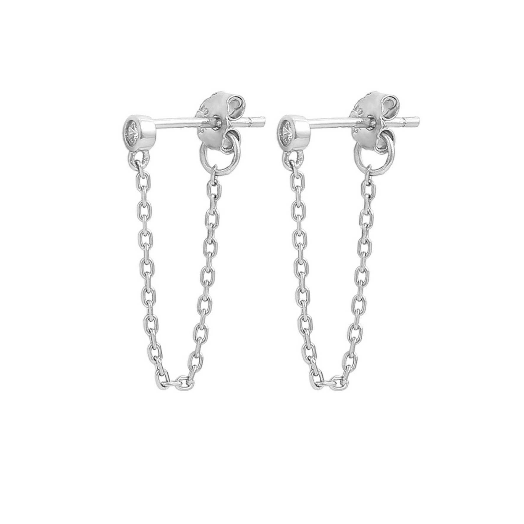 Tuva Earrings de Hultquist Copenhagen dans Argent Sterling 925