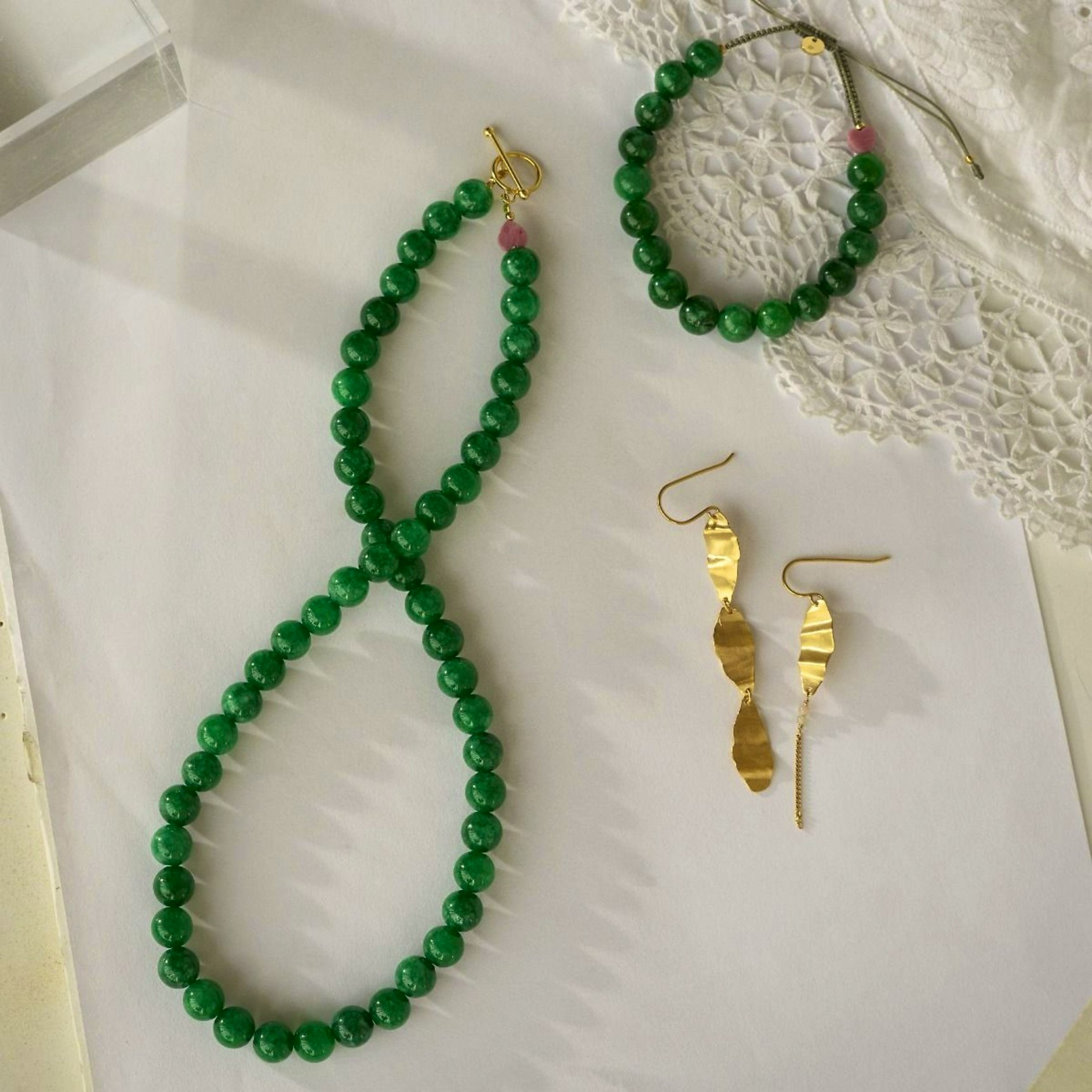 Cherrie Bon Bon Happy Green Bracelet