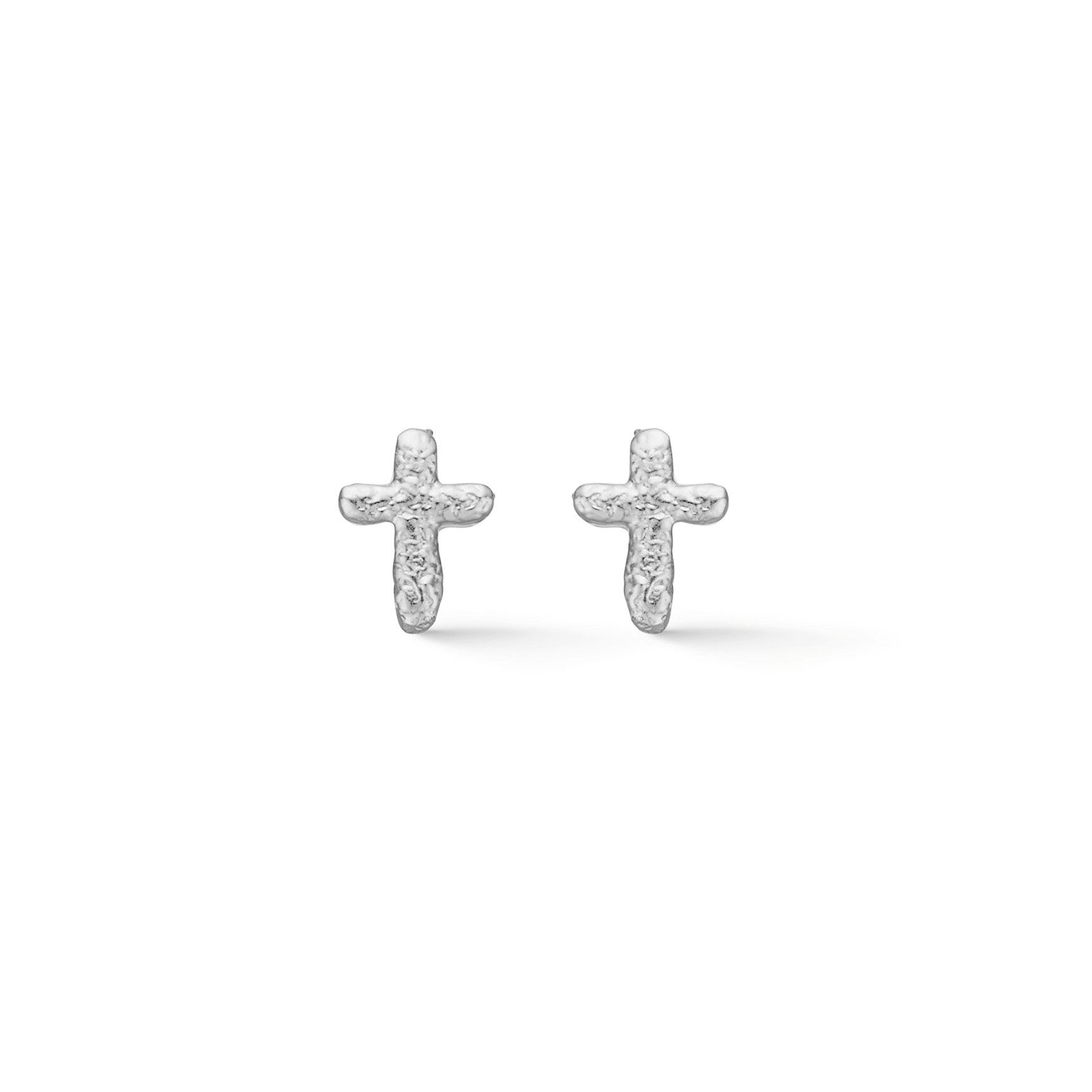 Faithful Cross Earsticks de Studio Z dans Argent Sterling 925