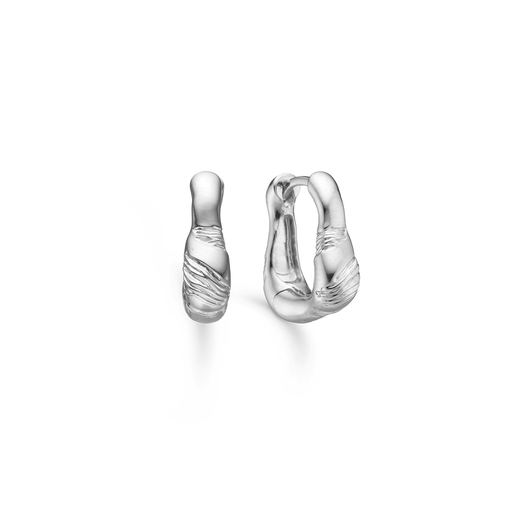 Glacier Hoops de Studio Z dans Argent Sterling 925
