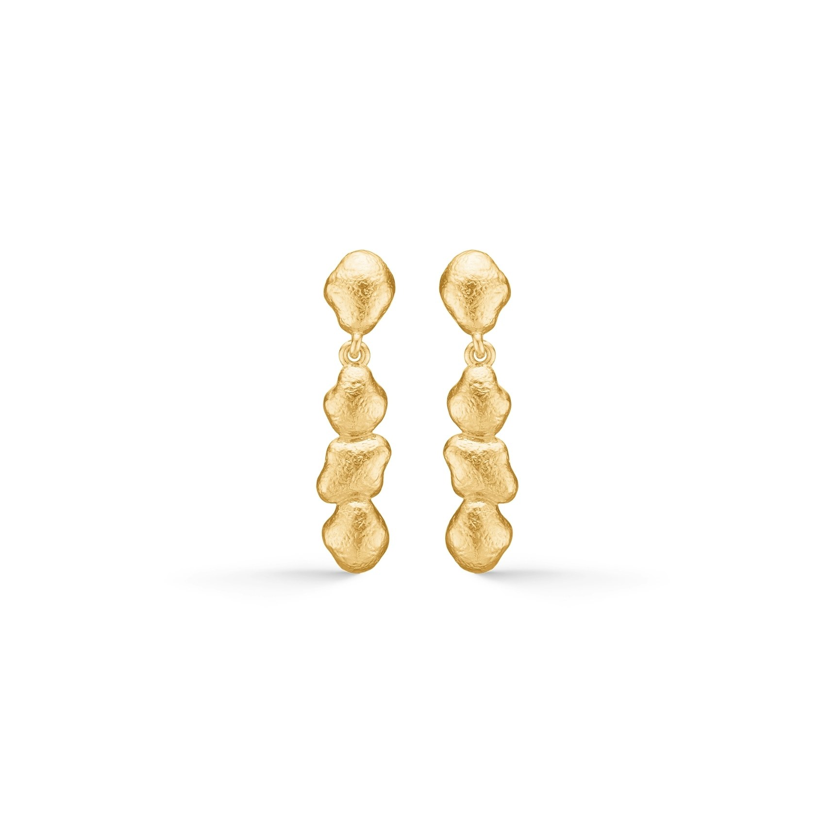 Lumi Earrings de Studio Z dans Plaqué or-Argent Sterling 925