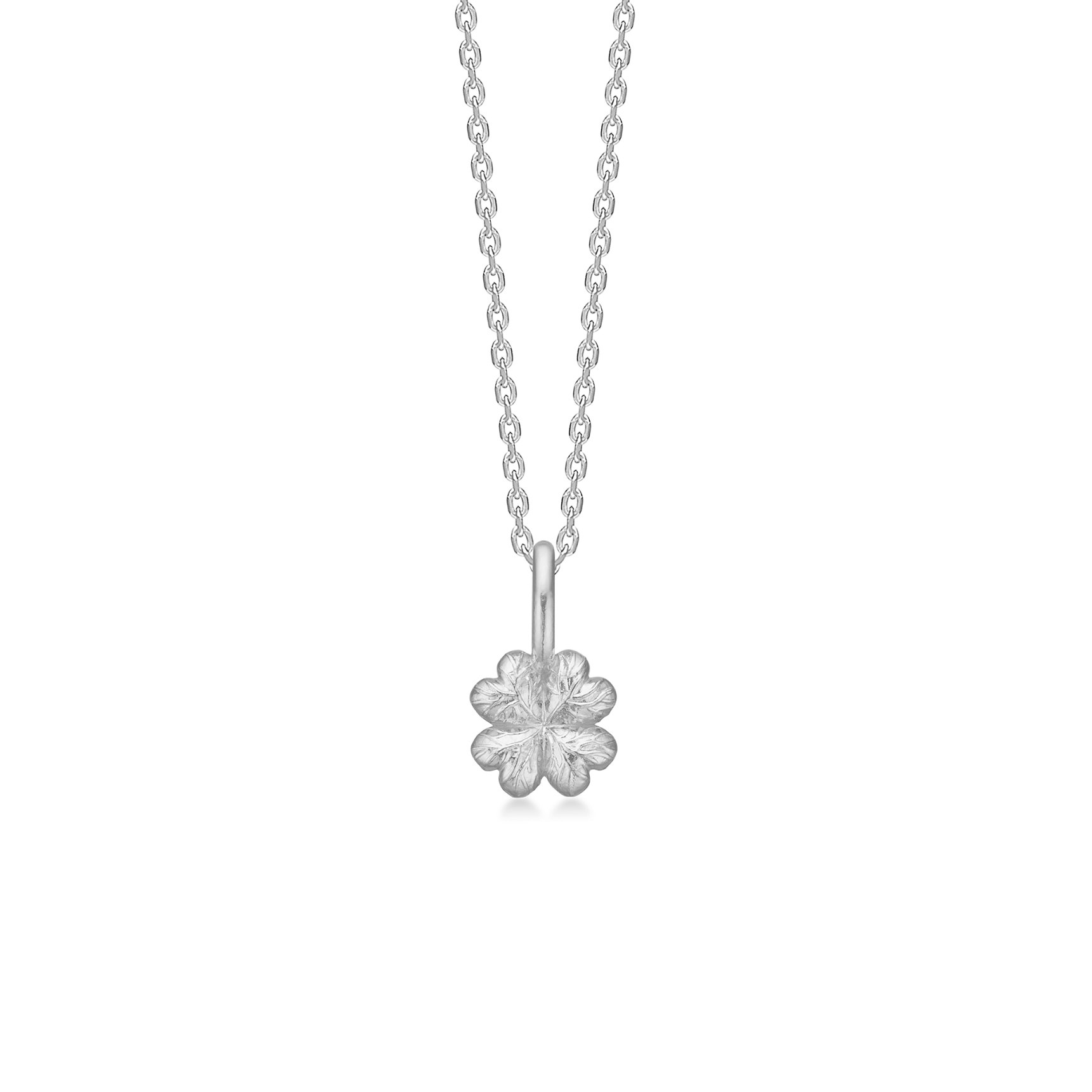 Serene Clover Necklace de Studio Z dans Argent Sterling 925