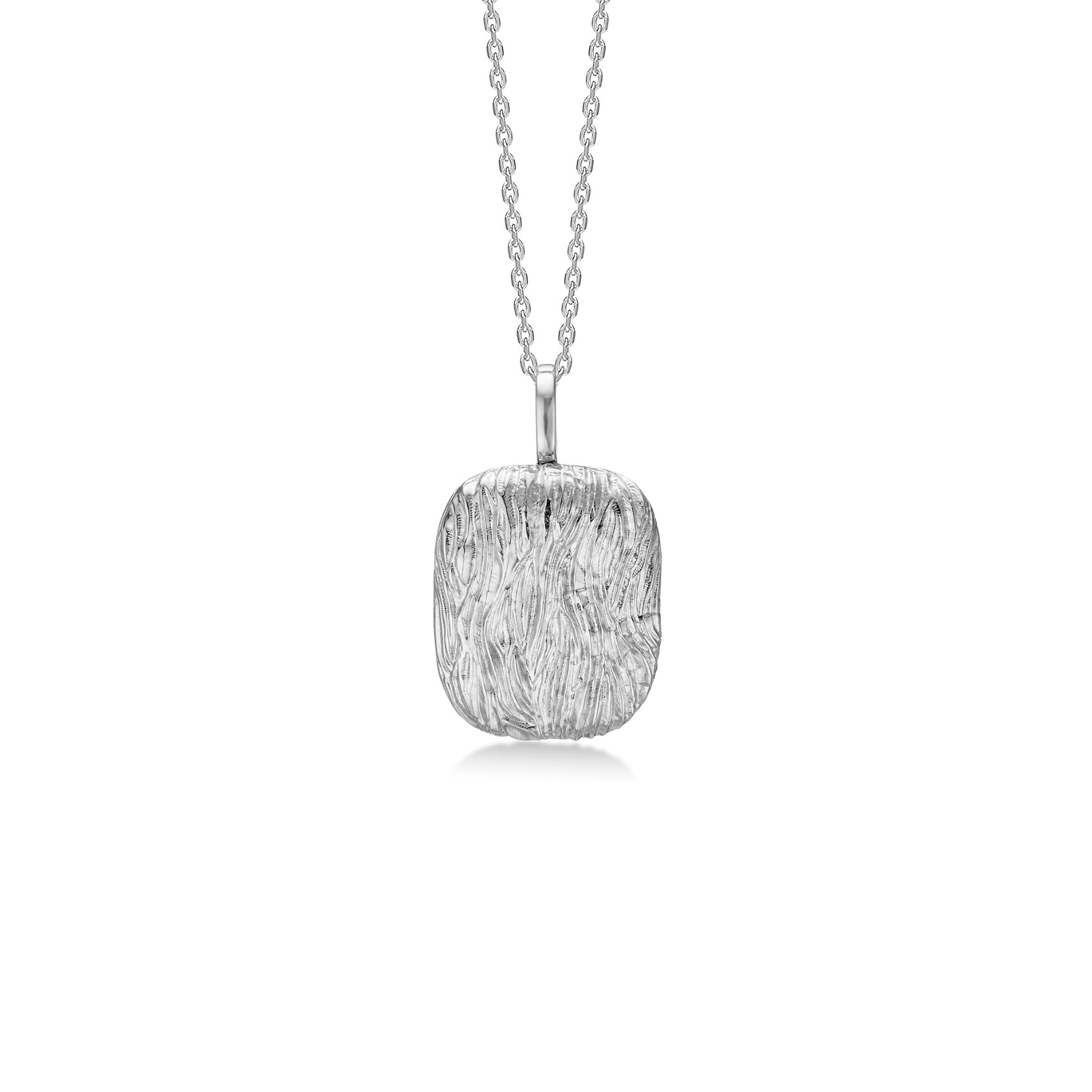 Moments Medallion Necklace de Studio Z dans Argent Sterling 925