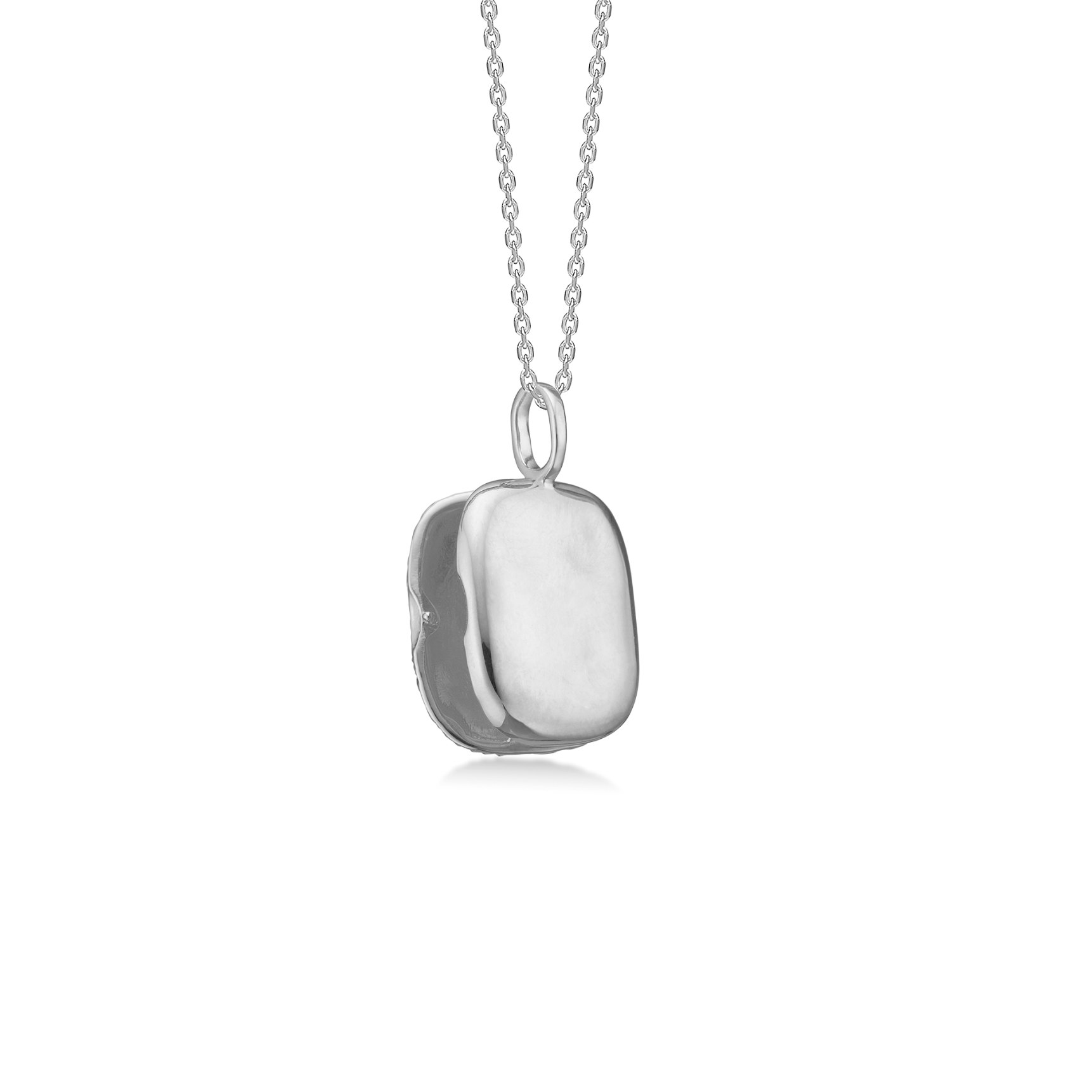 Moments Medallion Necklace de Studio Z dans Argent Sterling 925