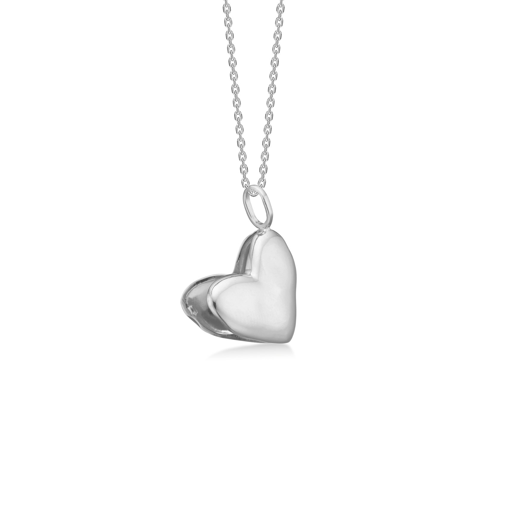 Moments Heart Medallion Necklace de Studio Z dans Argent Sterling 925