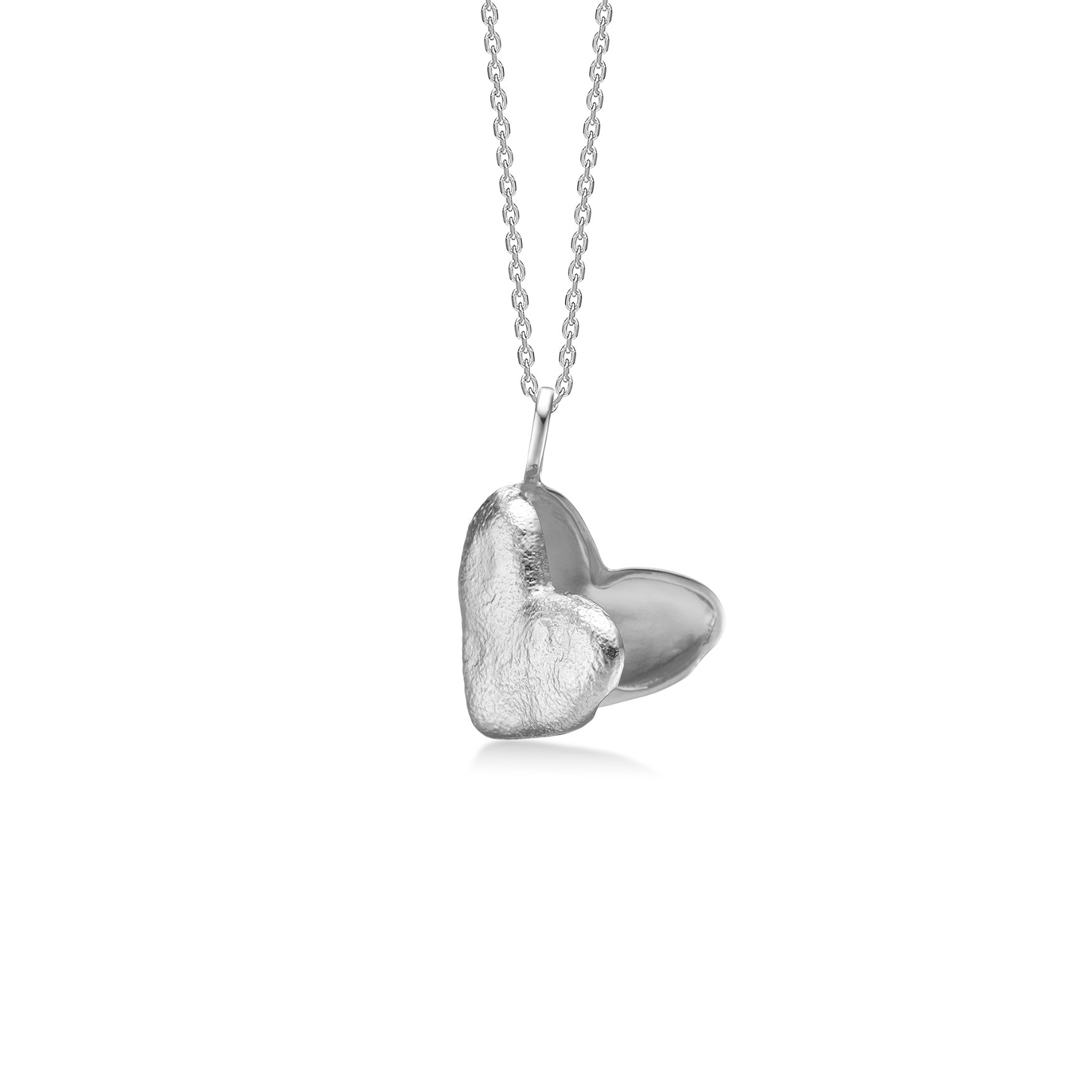 Moments Heart Medallion Necklace de Studio Z dans Argent Sterling 925