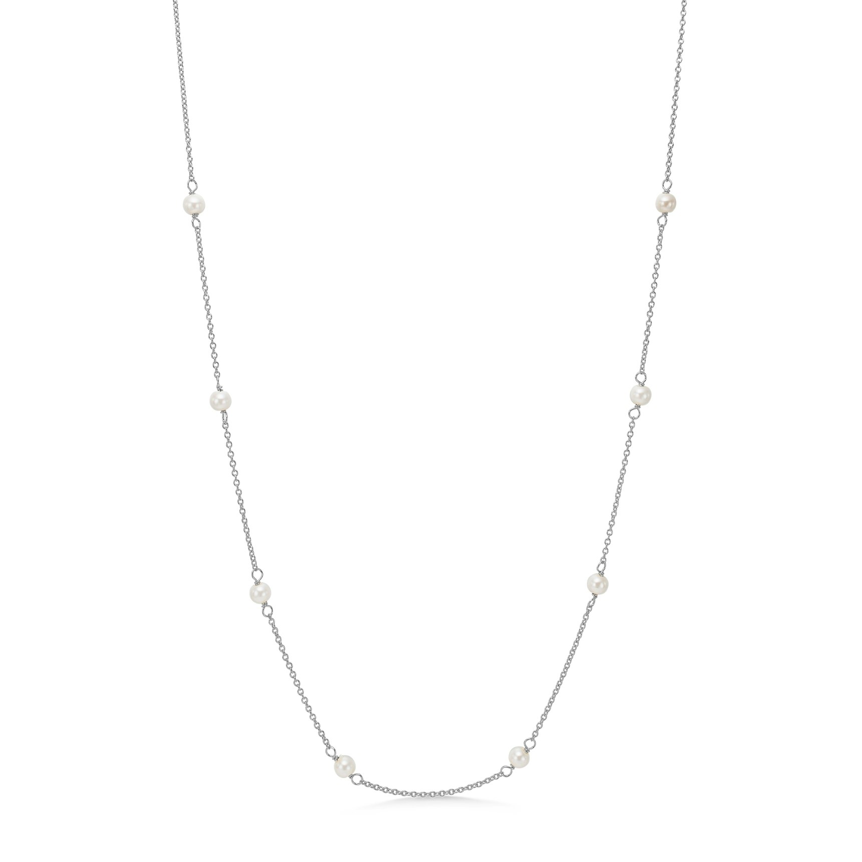 Shore Pearl Necklace de Studio Z dans Argent Sterling 925
