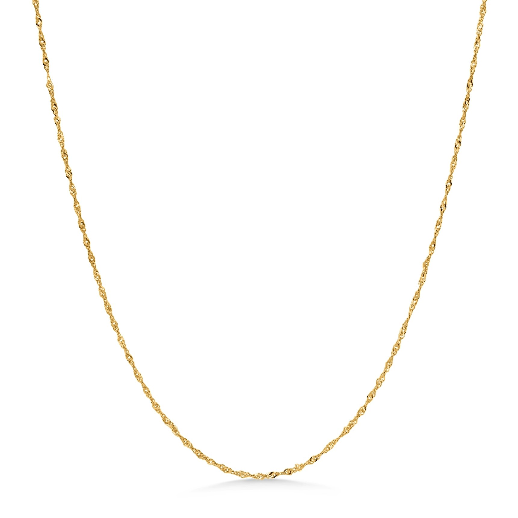 Flow Necklace de Studio Z dans Plaqué or-Argent Sterling 925