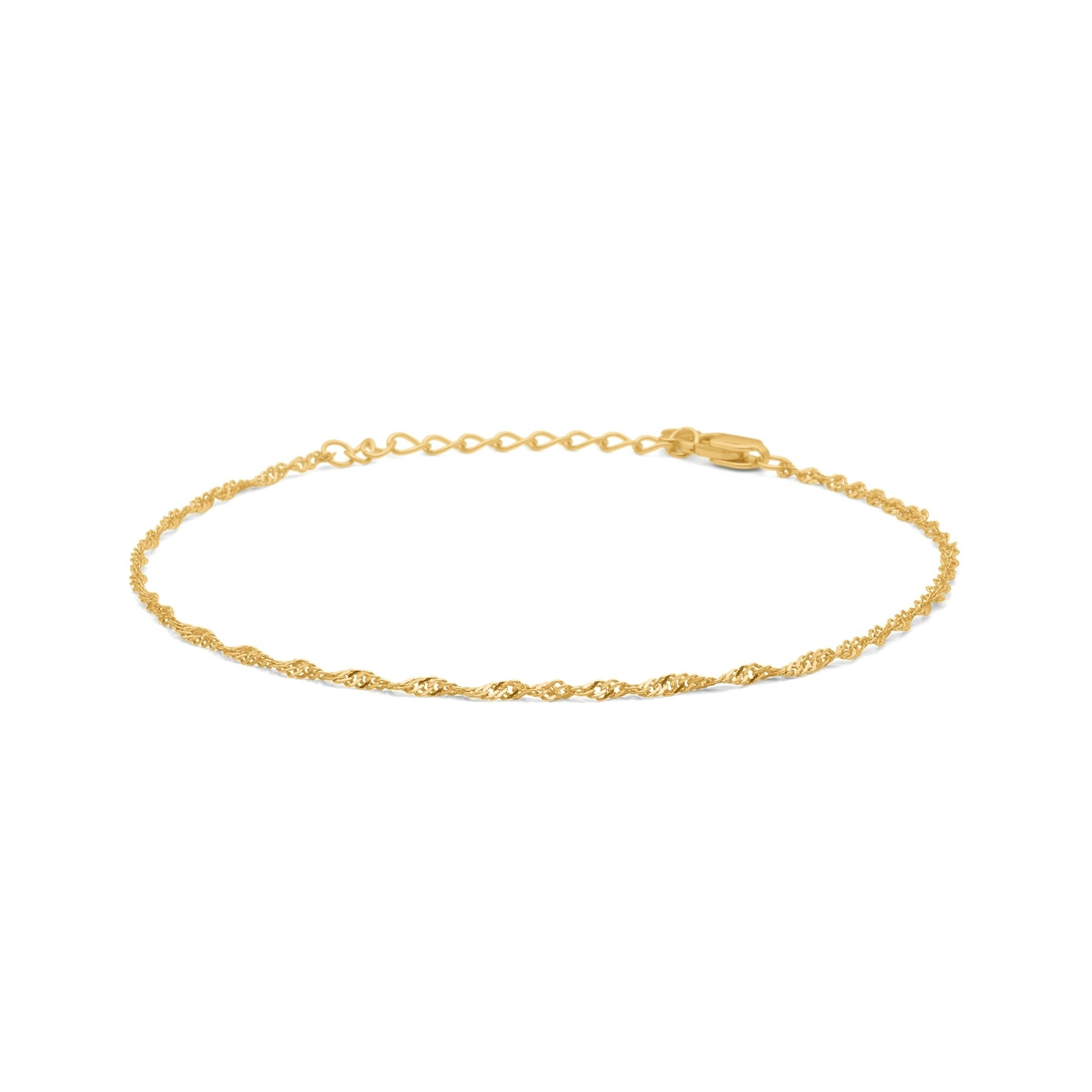 Flow Bracelet de Studio Z dans Plaqué or-Argent Sterling 925