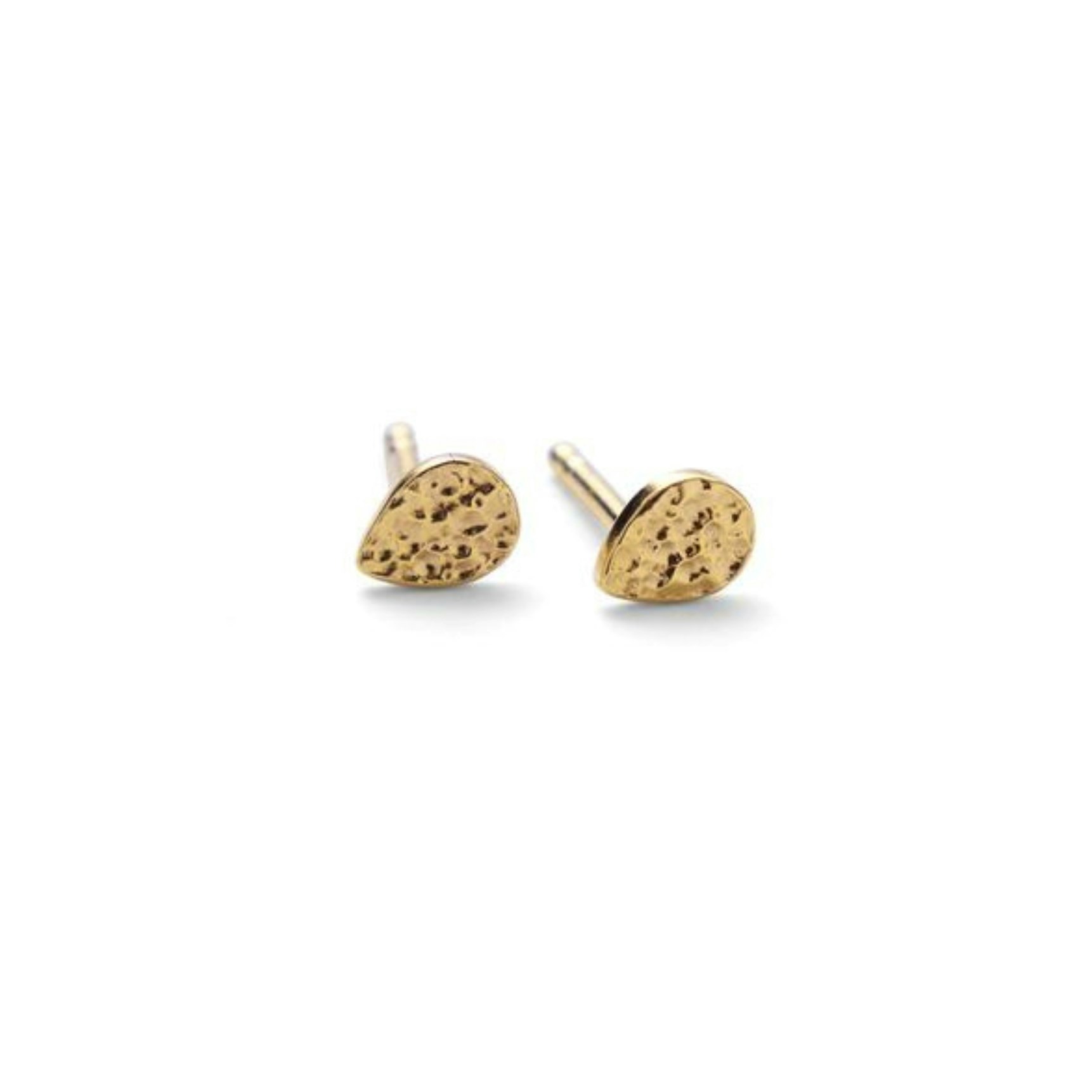 Drop Nature Earsticks van Pernille Corydon in Verguld-Zilver Sterling 925