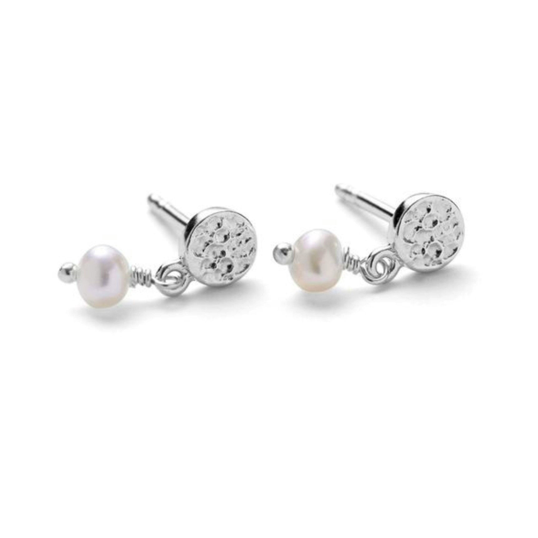 Ocean Nature Earsticks van Pernille Corydon in Zilver Sterling 925