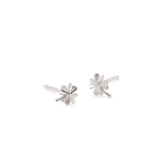 Clover earsticks from Pernille Corydon in Silver Sterling 925