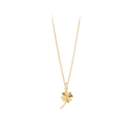 Clover necklace from Pernille Corydon in Goldplated Silver Sterling 925