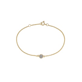 Carré Archive bracelet w. Grey Moonstone