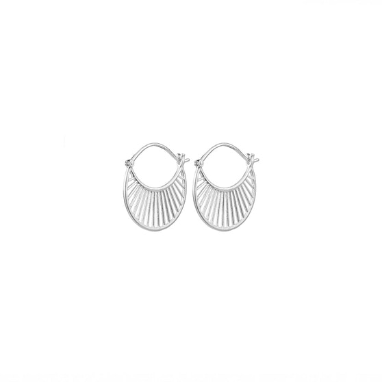 Daylight earrings von Pernille Corydon in Silber Sterling 925