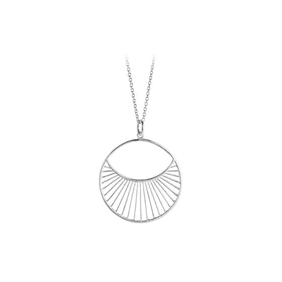 Daylight necklace from Pernille Corydon in Silver Sterling 925| Matt,Blank