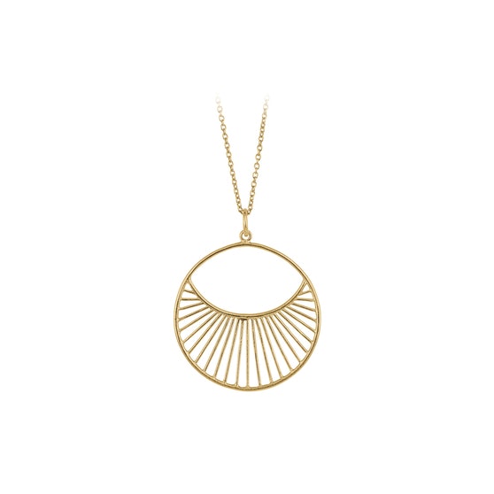 Daylight Short necklace z Pernille Corydon v Pozlacené stříbro sterling 925
