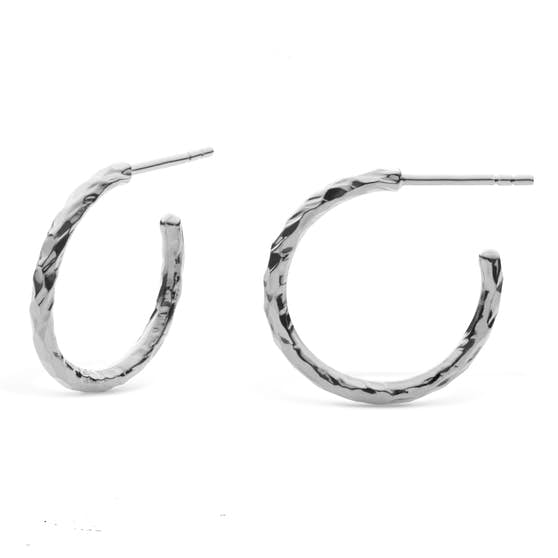 Ina Big earrings von Maanesten in Silber Sterling 925