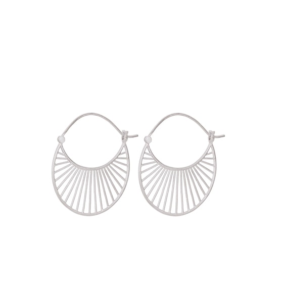 Large Daylight earrings from Pernille Corydon in Silver Sterling 925