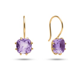 Gem Candy earrings w. Amethyst