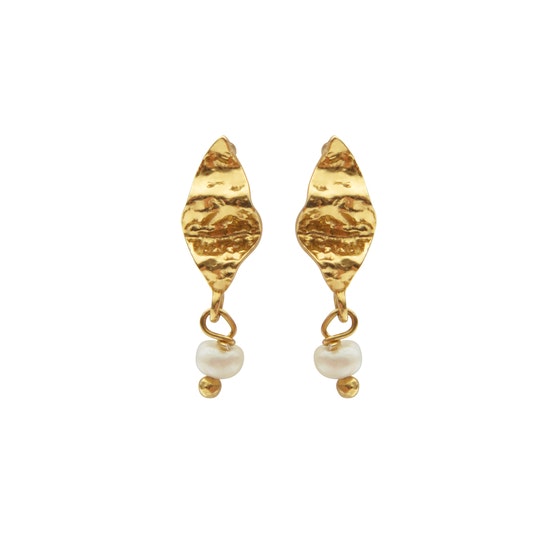 Lucca earsticks from Maanesten in Goldplated Silver Sterling 925