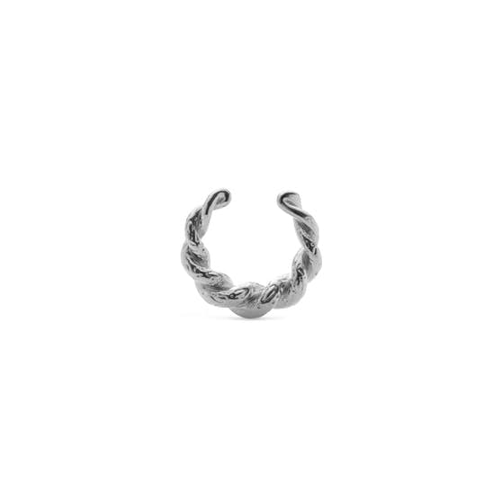 Twist earcuff von Maanesten in Silber Sterling 925