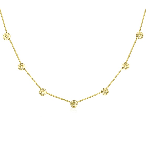 Summer necklace z By Anne v Pozlacené stříbro sterling 925