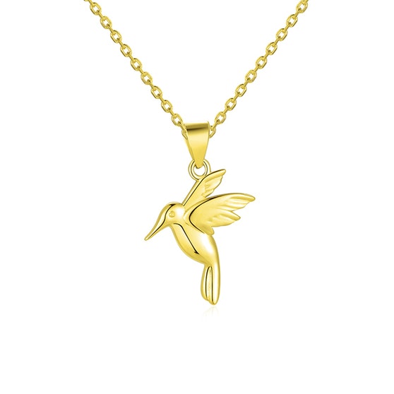 Tiny Bird pendant from By Anne in Goldplated Silver Sterling 925