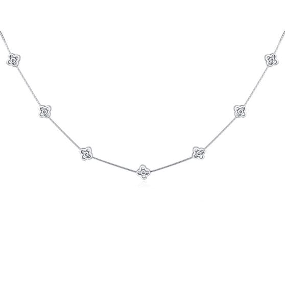 Alma necklace fra A-Hjort i Sølv Sterling 925|Blank