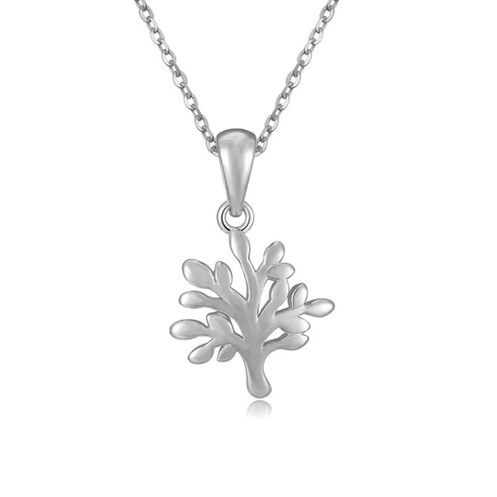 Tree pendant von By Anne in Silber Sterling 925