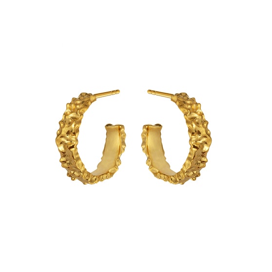 Aio Medium Earrings from Maanesten in Goldplated-Silver Sterling 925