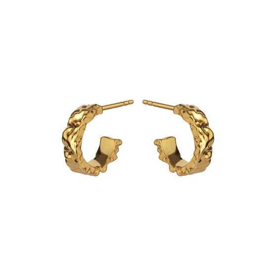 Aio Petite Earrings from Maanesten in Goldplated-Silver Sterling 925