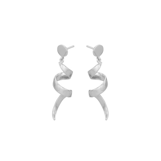 Small Loop earrings fra Pernille Corydon i Sølv Sterling 925