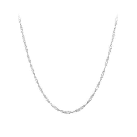 Singapore necklace short fra Pernille Corydon i Sølv Sterling 925
