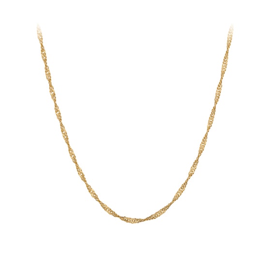 Singapore necklace long fra Pernille Corydon i Forgylt-Sølv Sterling 925