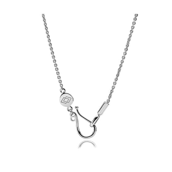 Round chain necklace von Izabel Camille in Silber Sterling 925