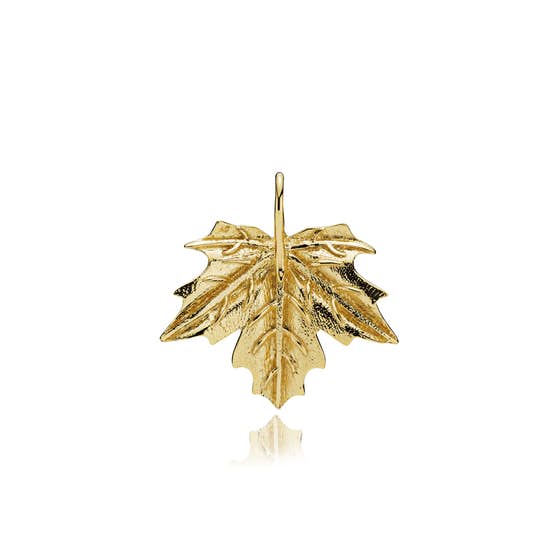 Shaded rynker Mindful Flotte Nature big pendant fra Izabel Camille i Forgyldt-Sølv Sterling 925