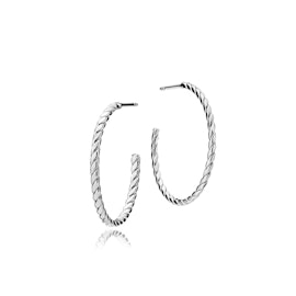 Halo big creol earrings