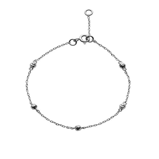 Lava bracelet fra Maanesten i Sølv Sterling 925|Blank
