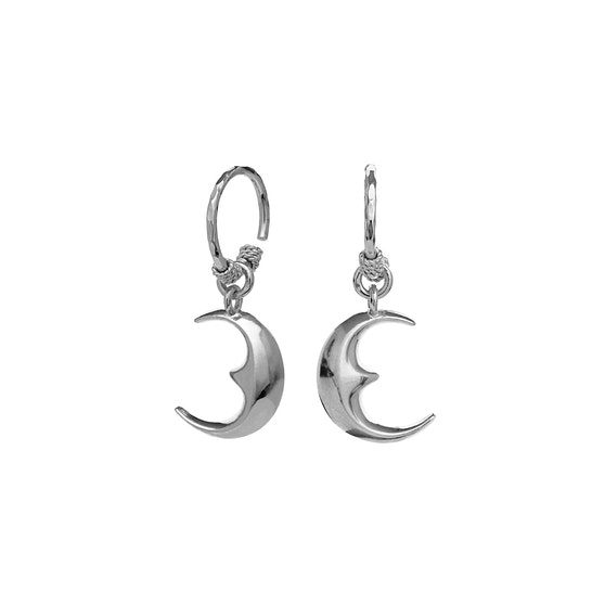 Moonie earrings fra Maanesten i Sølv Sterling 925