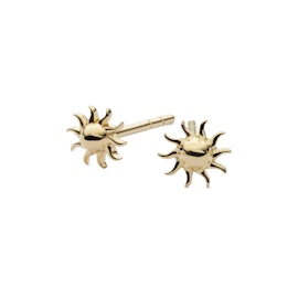 Solar earsticks von Maanesten in Vergoldet-Silber Sterling 925