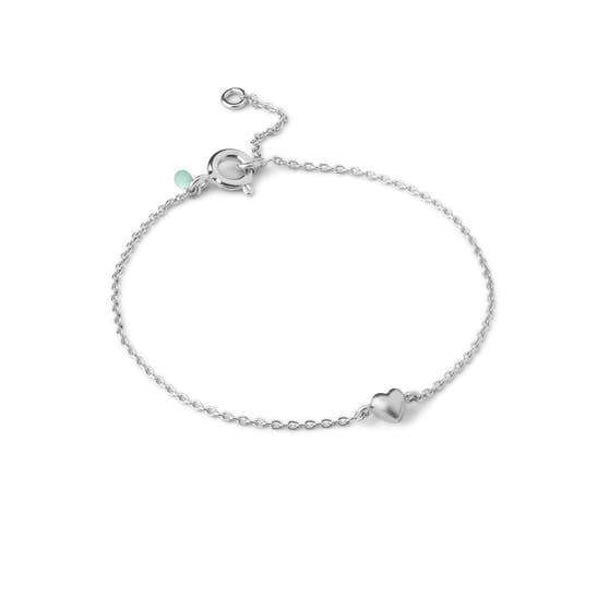 Little Love bracelet fra Enamel Copenhagen i Sølv Sterling 925| Matt,Blank