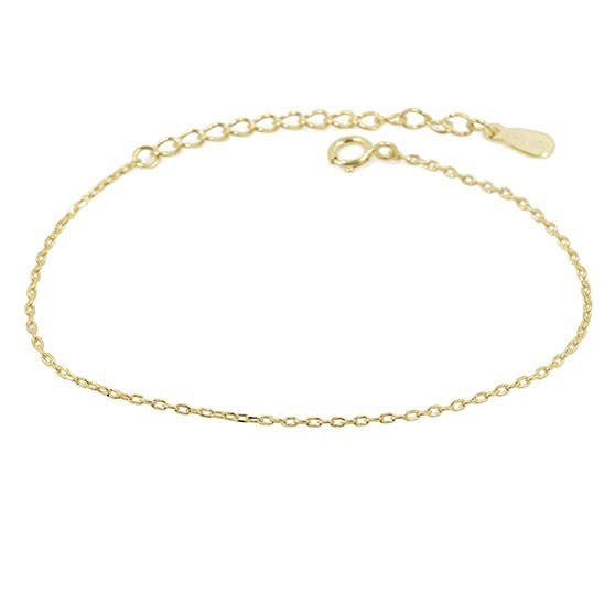 A-Hjort Bracelet von A-Hjort in Vergoldet-Silber Sterling 925|Blank