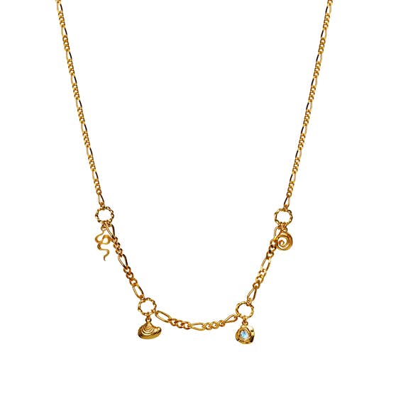 Georgia necklace von Maanesten in Vergoldet-Silber Sterling 925|Blank
