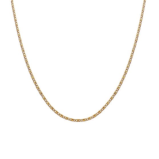 Eva Choker necklace fra Maanesten i Forgylt-Sølv Sterling 925|Blank